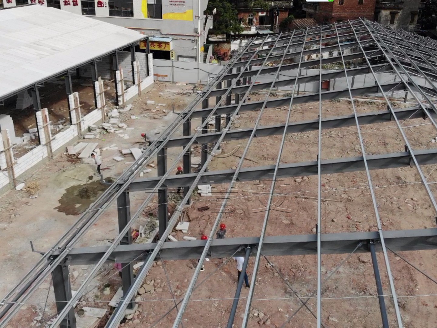 【天譜安鋼結(jié)構(gòu)廠房案例】——荔灣土產(chǎn)公司鋼結(jié)構(gòu)倉(cāng)庫(kù)